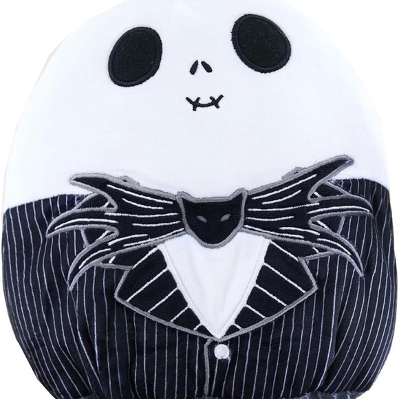 Squishmallow Nightmare Before Christmas 8 Inch Plush | Jack Skellington - Picture 2 of 2